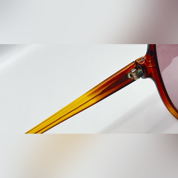 Vintage Viennaline Brown Oval Sunglasses Frames Only - Picture 8 of 8